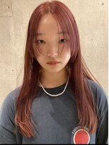 ニール(nier)&nbsp;ペールピンクハイトーンカラーロング中区袋町