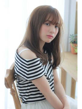 マイラ 銀座(myla) 20代30代40代50代ひし形くびれレイヤーカットオリーブベージュ