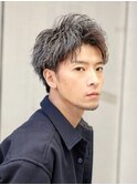 スパイクサイドパート　シルバーカラー