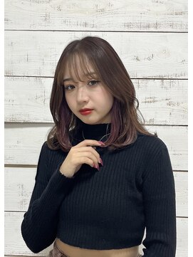 バロン(baron.) レイヤーを入れて小顔こなれミディ