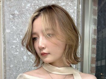 サンクプロジェクト(cinq PROJECT)の写真/ブリーチカラーと相性抜群なレイヤーカット◎周りから「垢抜けたね！」と言われるデザインを提案致します＊