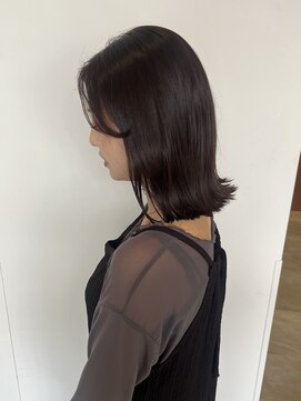 サラビューティーサイト 志免店(SARA Beauty Sight) 【あんstyle】大人切りっぱボブ＆グレージュ