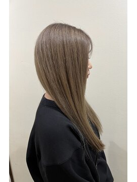 インフィニティー infinity HAIR SPACE BLOOM ミルクティーカラー