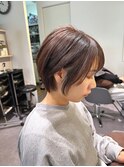 ショートボブ☆ブリーチなしミルクティーベージュ【suiw】昭和町