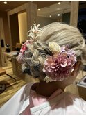 ブリーチスタイルに合うヘアセット