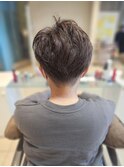耳出しすっきり刈り上げショート