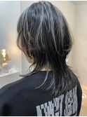 ランダムハイライトと、ウルフカット◯miona.