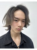 メンズボブ/メンズウルフ/パーマ