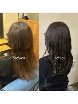 ノエル(NOEL) ブルベの方にオススメカラー☆ナチュラルアッシュグレーカラー☆