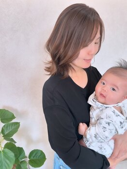 ミーナ(mina)の写真/【お子様同伴可◎】プライベートサロンなのでお子様が一緒でも周りを気にせず過ごせるのが嬉しい♪