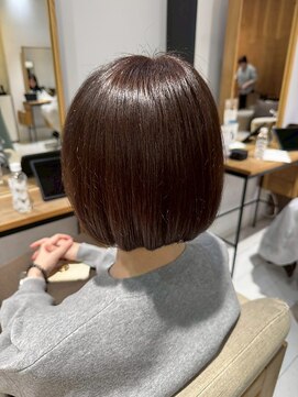 ヘアリゾート粋 リマ 銀座店(lima) ショートボブ/髪質改善/こっくりブラウン