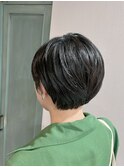 ショートヘア/黒髪/大人かわいい/30代/40代/50代/髪質改善