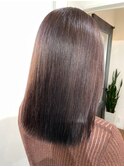桑名ロングレイヤーカットハッシュカット透明感カラー重めロング