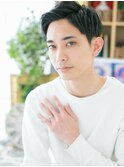 ■ダークアッシュサイドパートアップバング104上尾20代30代40代