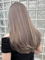 サンクマーケット 渋谷(cinq MARKET)&nbsp;渋谷ミルクティーベージュハイトーンカラーヘーゼルベージュ30代