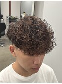 外国人風スペインカール