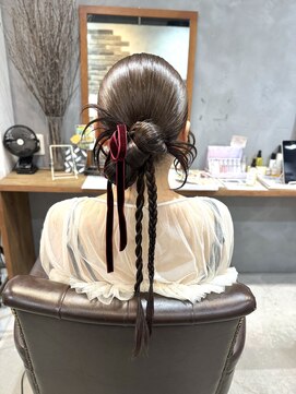 アルモヘアヴォーグ 静岡(ALMO hair VOGUE) 【ALMO】タイトリボンカチモリヘア