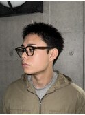 メンズスパイキーショートメンズパーマ