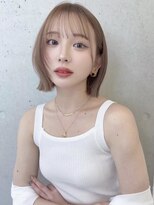 ソヨン 栄2号店(SOYON)&nbsp;似合わせカット/ダークアッシュ/ミディアムレイヤーカットb39