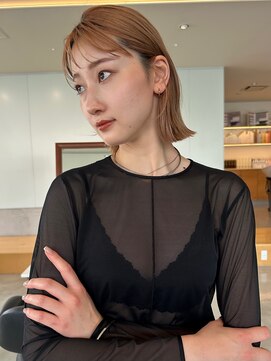 ロニカ 銀座(LOuNICA) 切りっぱなしボブ/ぱつっとボブ/ボブ