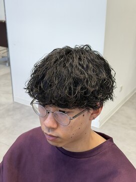 オーシャントーキョー 仙台(OCEAN TOKYO) 波巻きツイストスパイラルツーブロック刈り上げメンズパーマ