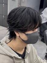 オーバルバイアピッシュ(OVARL by apish)&nbsp;フェザーパーマシャドウパーマニュアンスパーマサーフカール原宿