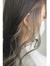 カット+カラー+イヤリング/インナーカラー+リンケージTR ￥15,000
