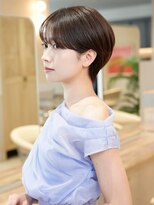 ジーナ 錦糸町(Zina)&nbsp;*ダークパープル大人ナチュラルショート*【Zina錦糸町】