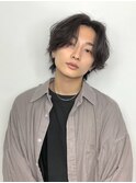 フェザーショート韓国マッシュフェザーパーマ韓国ヘア三鷹