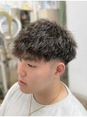 ツイスパマッシュ刈り上げ