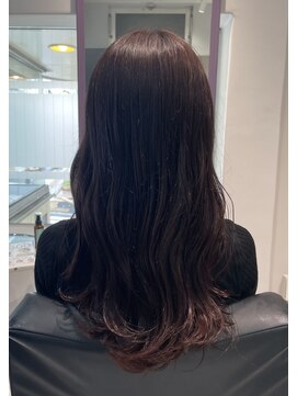 フォルテ 草薙店 グラデーション風チェリーレッドカラー