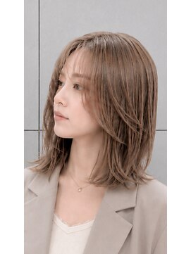 サロンドリアン(Salon de Lien) サロンドリアン 谷崎 ベージュ系のナチュラルミディアム