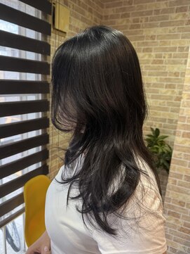 ヘアークリエイションアンズ(Hair creation Andz) レイヤー　顔周りから