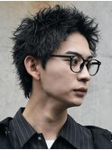 調布スパイキーショートツイストスパイラルパーマツイスパ強め