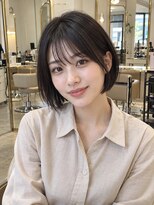 テーラヘアー 湘南台店(TELA HAIR)&nbsp;黒髪ミニボブ