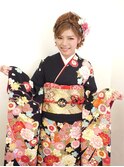 ブリエ☆結婚式☆編みこみカチューシュアのカールアップ