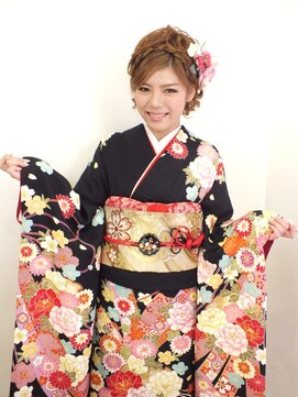 ブリエ(briller) ブリエ☆結婚式☆編みこみカチューシュアのカールアップ