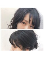 エトネ ヘアーサロン 仙台駅前(eTONe hair salon)&nbsp;《eTONe》外ハネミディ × 小顔