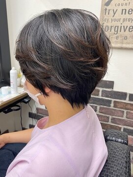 アミュゼ デフィ(amuser defi) 秋ショートネオウルフ/20代/30代/40代