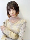 裾カラー/メルティーカラー/ボブ/ビタミンカラー/グラデーション