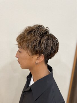 ヘアーミックス ニット(hair mix nitt) マッシュ+ソフトスパイラル
