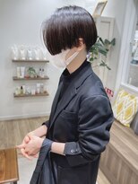 モリオフロムロンドン 松戸店(Morio from London)&nbsp;【松戸 岩口】ぱつっと黒髪刈り上げハンサムショート