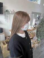 レポ(LEPO) 透明感ある◎ミルクティーベージュ