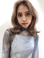 大人可愛い/ミディアム/レイヤー/20代30代40代/有楽町/銀座