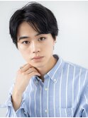 ビジカジOKな万能アッシュブラックショートスタイルa北浦和