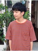 【ナチュラルマッシュ】自然な刈り上げで雰囲気アップ