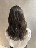 20代30代40代大人可愛いアッシュベージュ