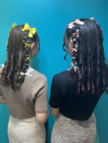 リエラ 新宿(RIERA)&nbsp;編みたらしハーフツイン