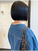 黒髪ボブ