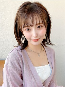 アフロート ディル(AFLOAT D'L) 20代30代40代大人かわいい 小顔 前下がりボブ  ひし形シルエット